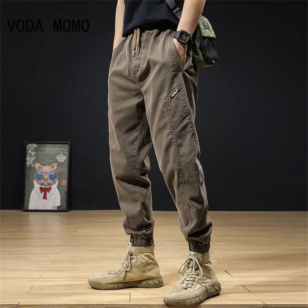 

Streetwear harem pants for men 2022 spring and autumn pants men's fashion jogger pants men trousers cargo pants men