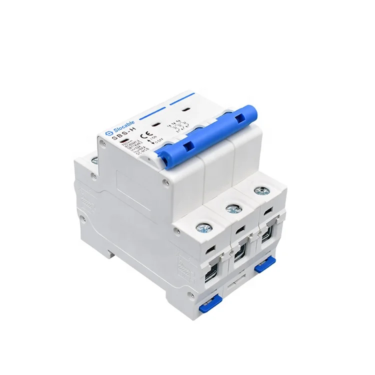 CE IEC утверждение DC Автоматический выключатель 2 полюса 4 6A до 63a для солнечной