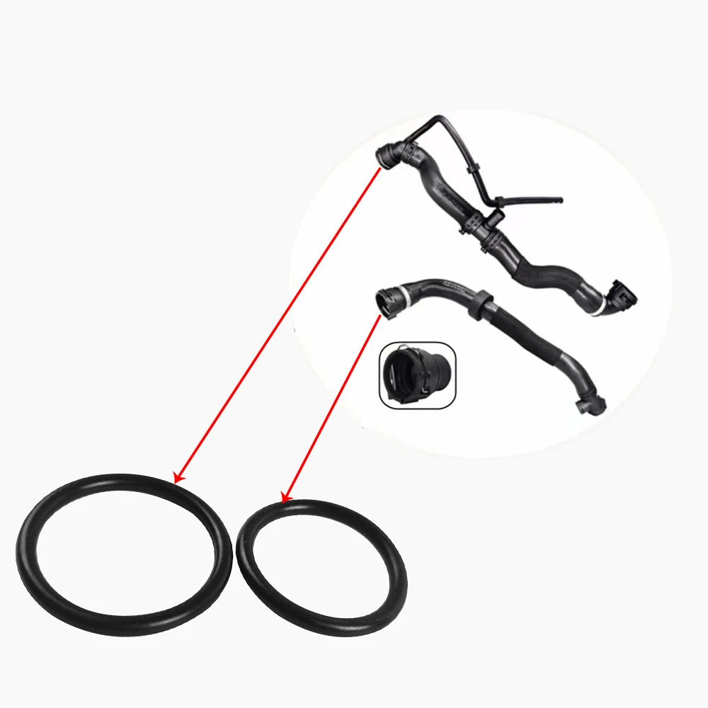 Верхнее и нижнее уплотнительное кольцо для соединения водопроводной трубы Audi A6L