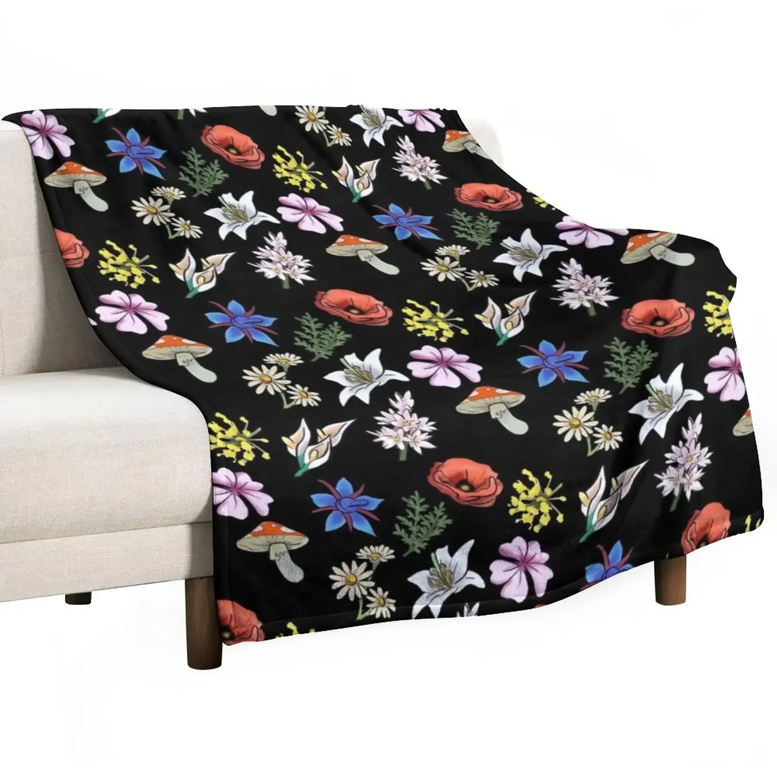 SpiritFarer Spirit цветочная упаковка плед одеяло мягкие кровати декоративные Пледы для