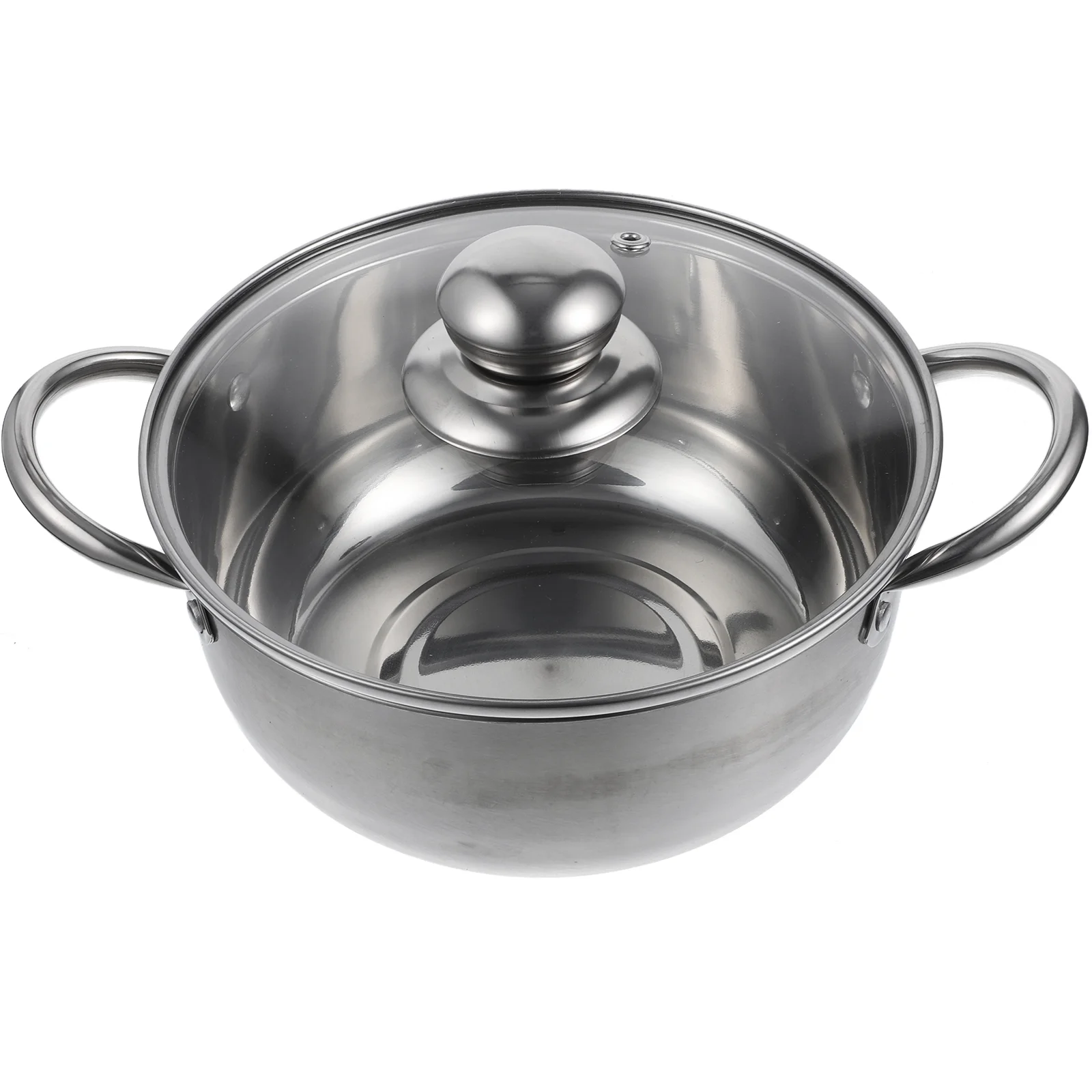 

Pot Steamer Soup Steel Stainless Cooking Kitchen Stock Cookware Steam Pan Cooker Stockpot Food Induction Vegetable Pasta Stew