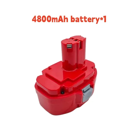 KEPAH 18В 4800-12800 мАч аккумулятор красный для Makita