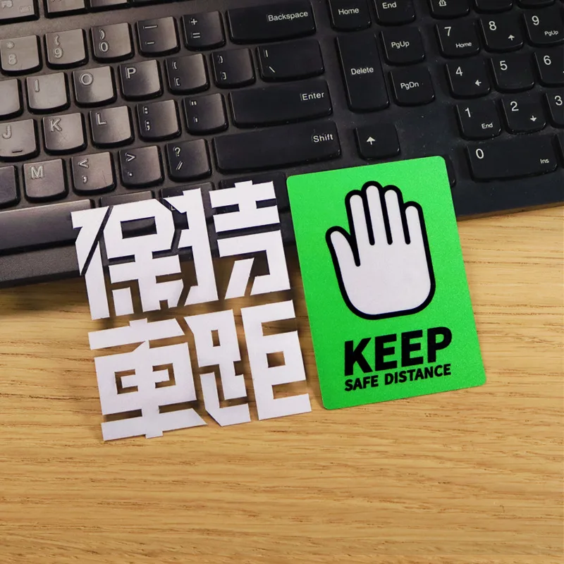 Автомобильные Водонепроницаемые Светоотражающие наклейки с креативным текстом