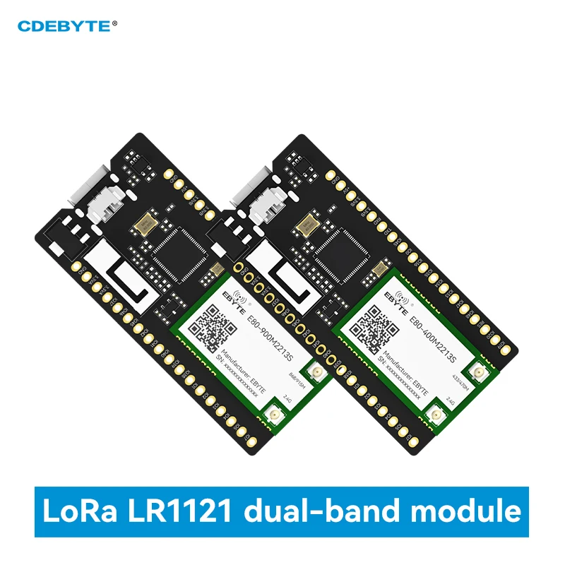 Фото Одноканальный концентратор, макетная плата с открытым исходным кодом ESP32-S3 LR1121, двухдиапазонный, 2,4G, 400 м/900 м, LoRaWAN CDEBYTE, серия EoRa-HUB OLED №1