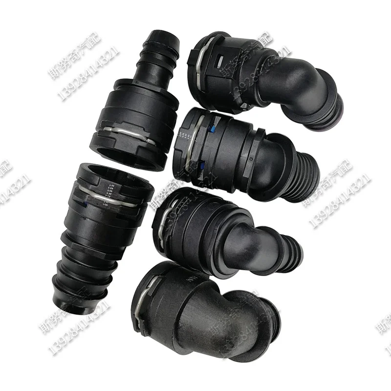 Пластиковый соединитель NW12 черного цвета оригинальные фитинги 2 шт. в партии