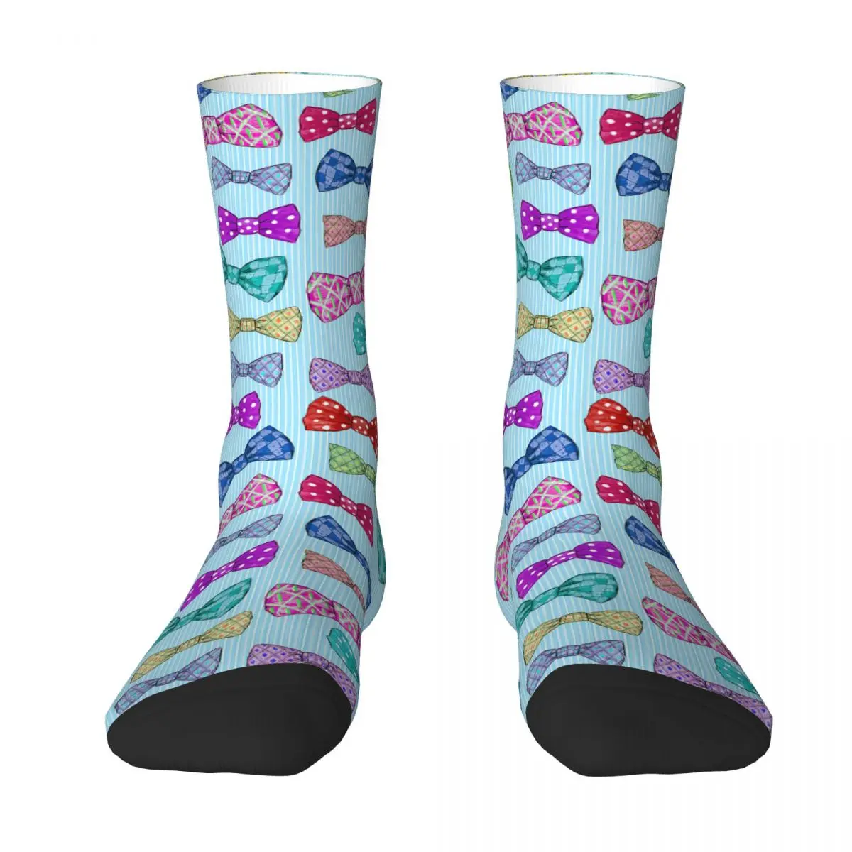 Watercolor Seamless Pattern With Bow Tie Adult Socks,Unisex socks,men Socks women Socks