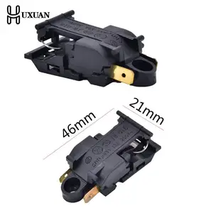 2 шт., переключатель 13A Электрический чайник с термостатом, 2 контакта, детали кухонного прибора 46x21 мм