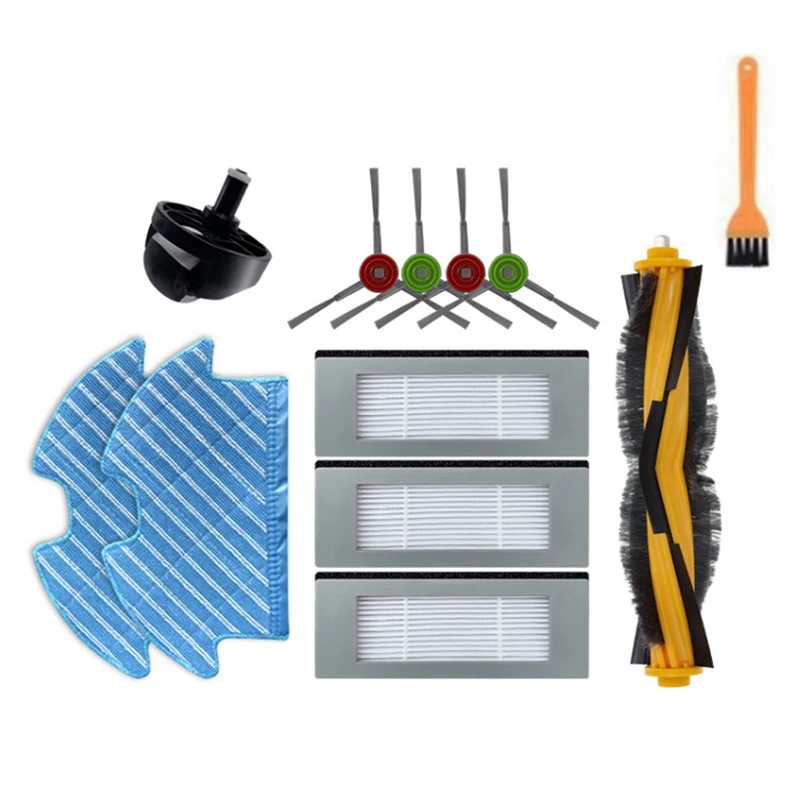 

Replacement Roller Side Brush Mop Cloth HEPA Filter for Ecovacs Deebot Ozmo 900 DN5G Robotic Vacuum Cleaner Accessories