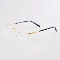 brand designer vinatge rimless top quality prescription glasses frames business ultrahight optocel eyeglasses frames mb0579