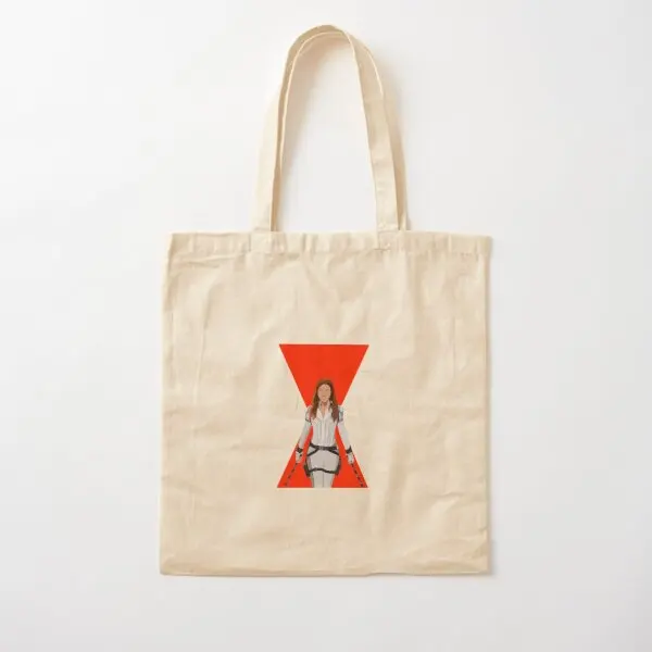 Minimalist Bw And Symbol Cotton Canvas Bag Foldable Grocery Reusable Designer Shopper Travel Handbag Ladies Shoulder |