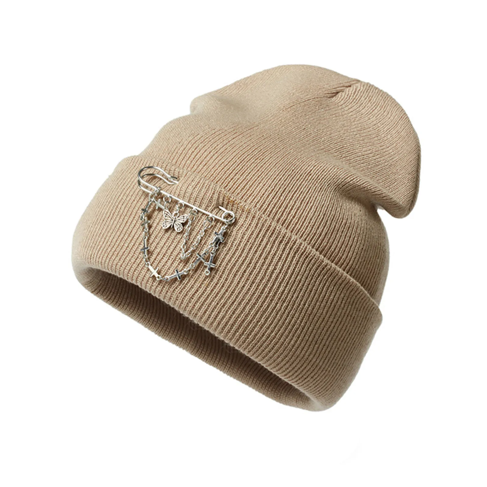 

Зимняя трикотажная теплая шапка для взрослых с нейтральной вязкой, украшение 2021, зимние бейсболки для женщин и мужчин