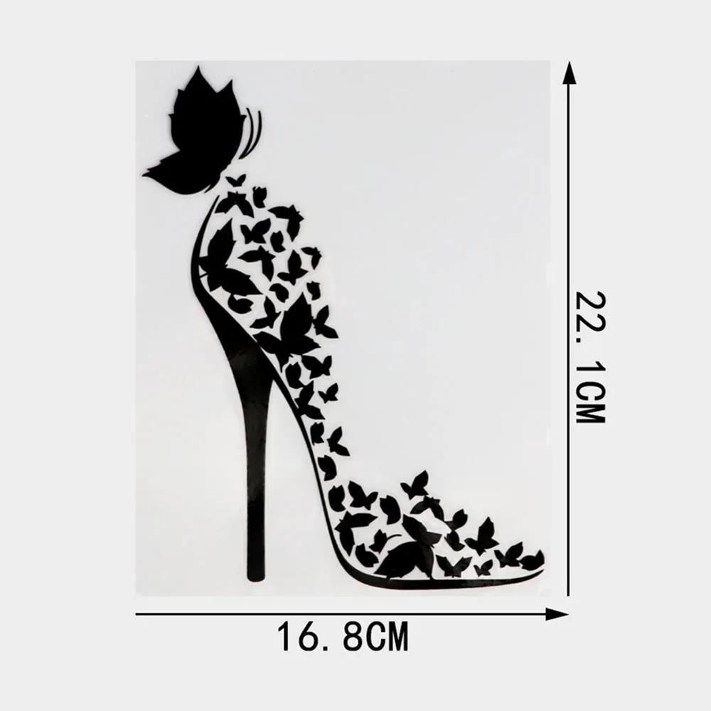 Виниловая наклейка Jpzs С Рисунком бабочки подходит для украшения автомобиля