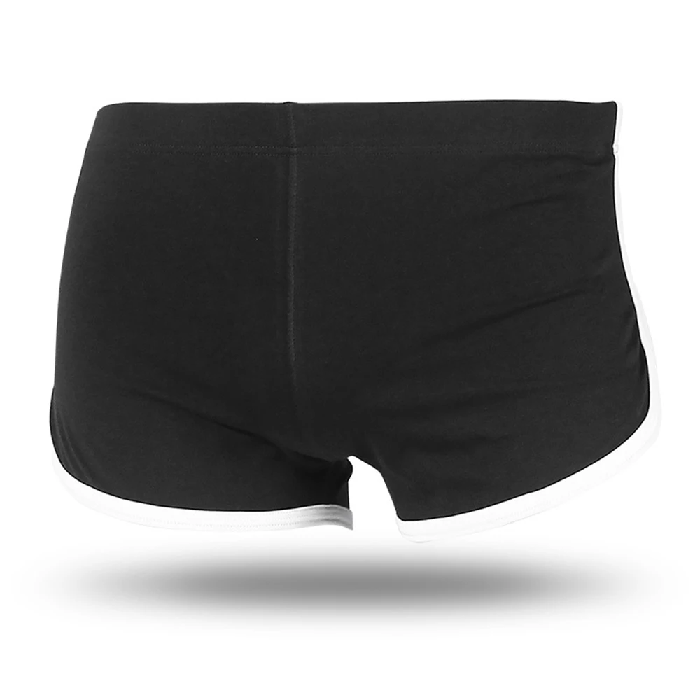 

Arrow Pants Men Summer Gym Shorts Soft Solid Cotton Trunks Underwear Boxer Briefs Pants Man Sleep Bottoms Male Sleepwear A50