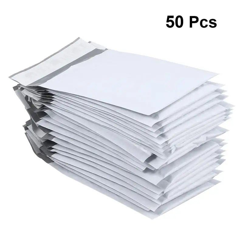 

50pcs Bubble Mailing Bags Padded Envelopes Bubble Envelope Bags Anti-Shock Anti-Pressure Packaging Mailing Bags