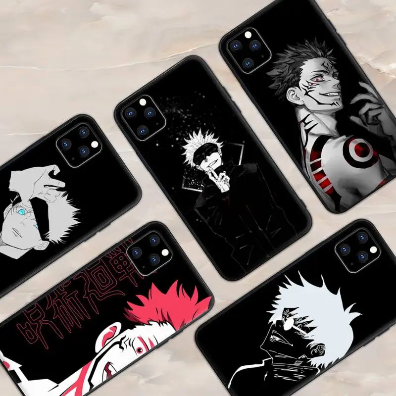 

Jujutsu Kaisen Anime Phone Case for iphone 12 13 Mini SE 2020 5 5S 6 6S Plus 7 8 Plus X XR XS 11 Pro Max Fundas Coque cover