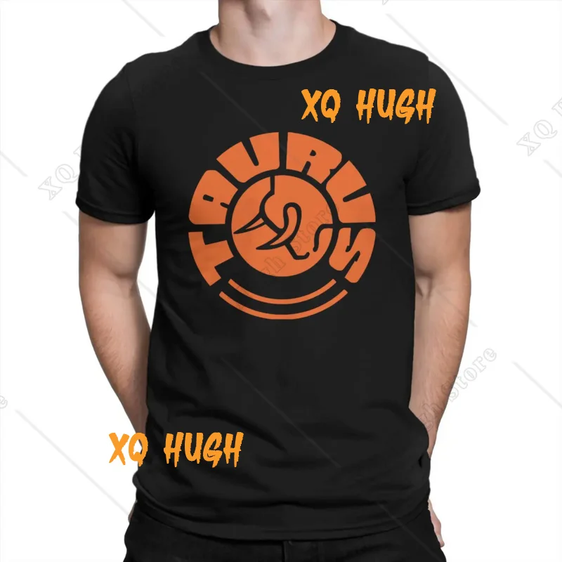 Мужские футболки с рисунком ружья Телец Бадди забавная футболка из 100% хлопка