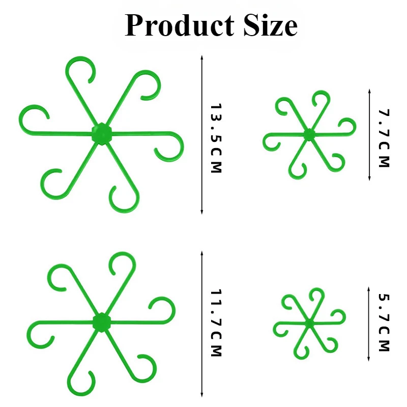 

Пластиковые зажимы для растений 4 шт.