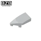 BZB MOC 29120 1x2 клиновидная дуговая панель (слева), модель строительного блока, технические детали, детские игрушки сделай сам, лучшие подарки