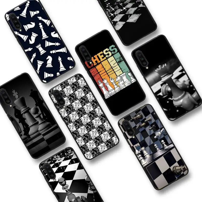 

Luxury Classic Black and white chess board Phone Case for Xiaomi mi 8 9 10 lite pro 9SE 5 6 X max 2 3 mix2s F1