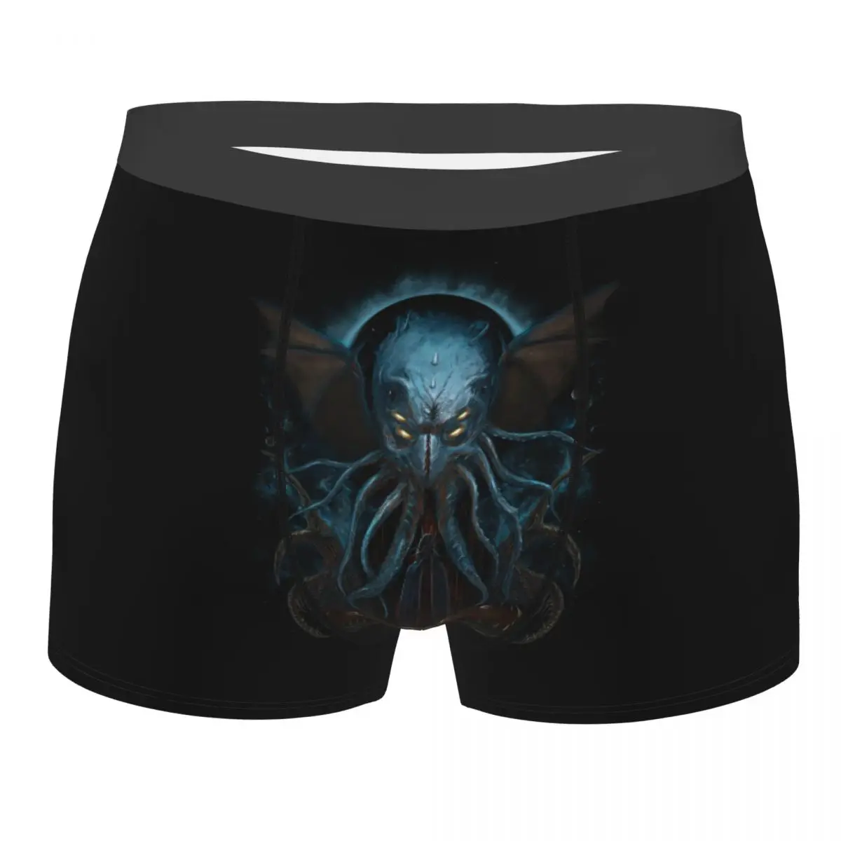 

Man Lovecraft And Cthulhu Mythos Boxer Shorts Panties Breathable Underwear Mysticism Skull Homme Funny S-XXL Underpants