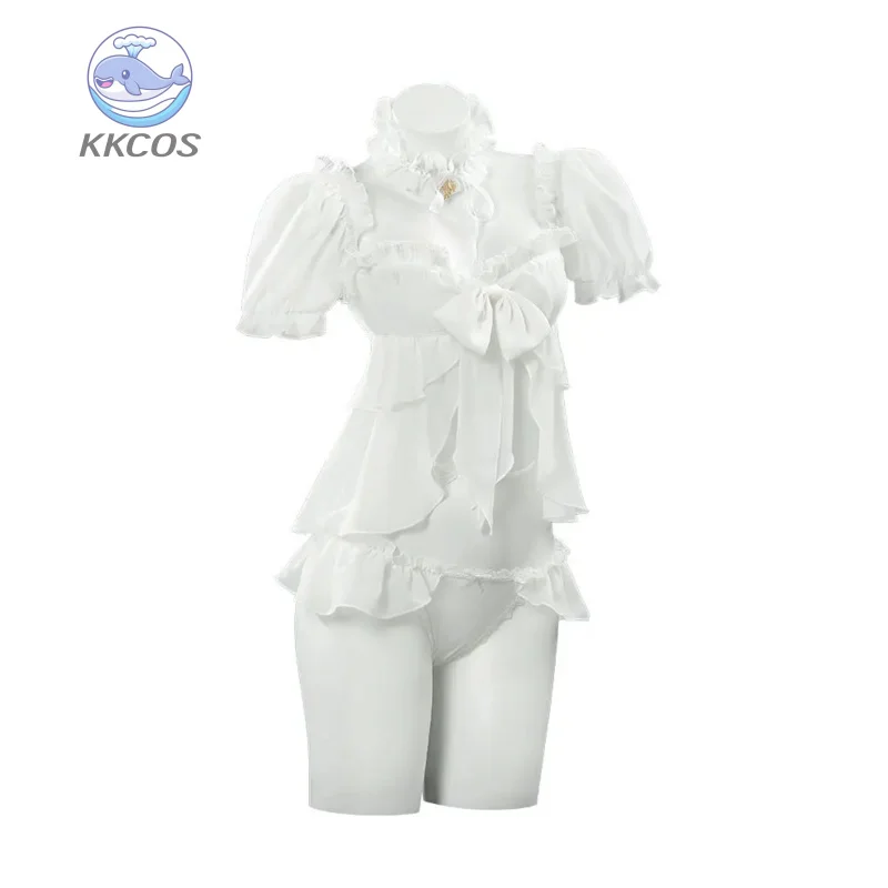 Dorothy Game NIKKE: The Goddess of Victory Косплей Костюм Летний Белый Купальник Сексуальная Женщина Карнавальный Костюм Бикини Comic-con KKCos (art.: 3920d38fe950d) - 3920d38fe950d