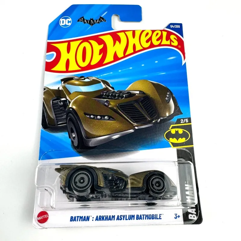 Hot Wheels 2025 BATMAN: ARKHAM ASYLUM BATMOBILE, коричневый, 1:64, металлическая литая модель, игрушечный автомобиль (art.: 3920d8a09ec97) - 3920d8a09ec97