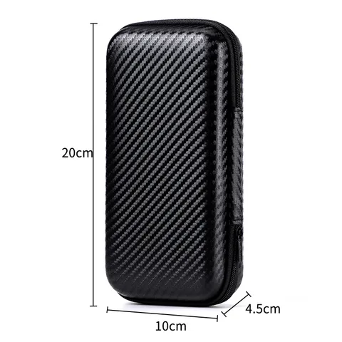 Для портативной игровой консоли Trimui Smart Pro, защитная пленка из закаленного стекла 9H + портативная водонепроницаемая жесткая сумка для переноски, чехол