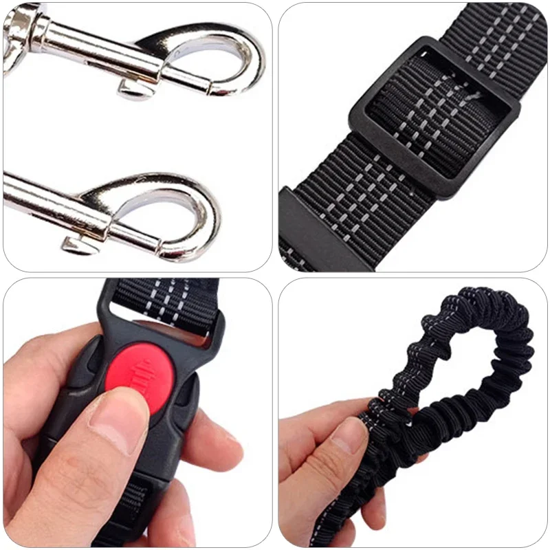 

Rope Chest Traction Traction Leash Free Pet Running For Pet Strap Belt Outdoor Waist Belt Hand Walking Dog Reflective Rope