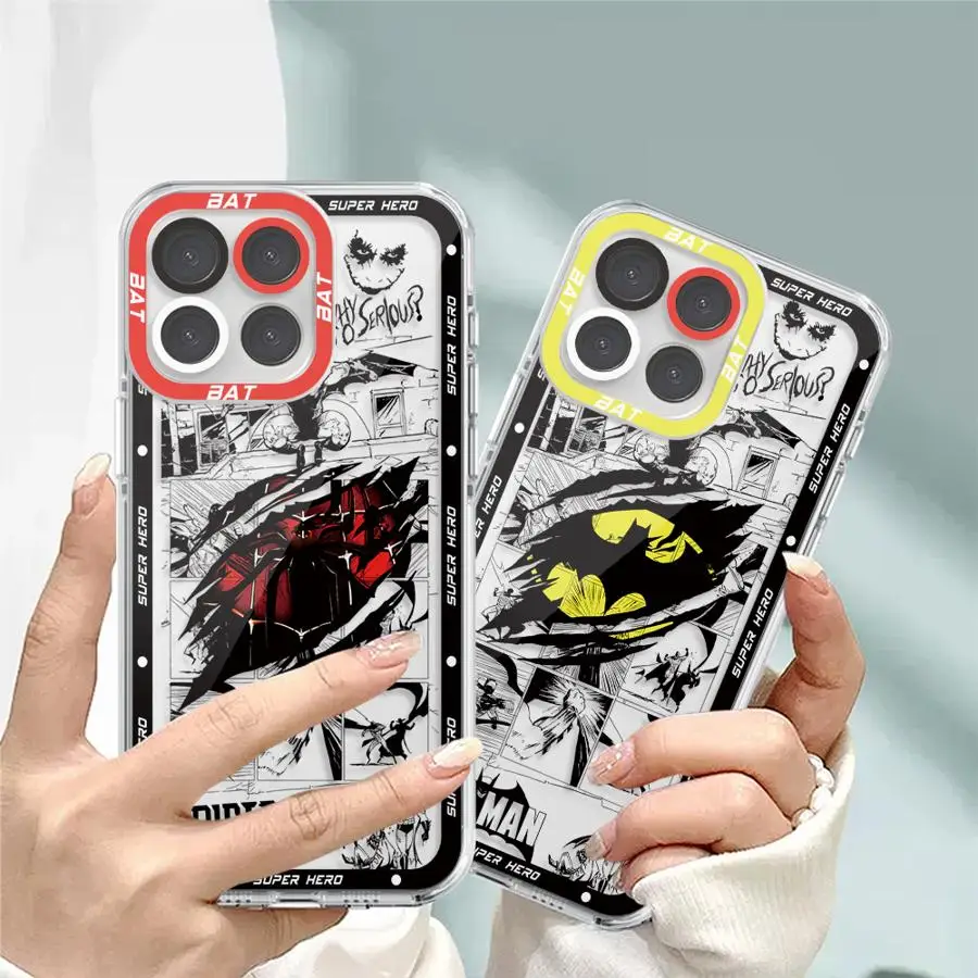 Чехол с логотипом Bat Spiderman для Honor X8a X8 X9b 5G 90 Lite X8b X9a X7b прозрачный мягкий чехол