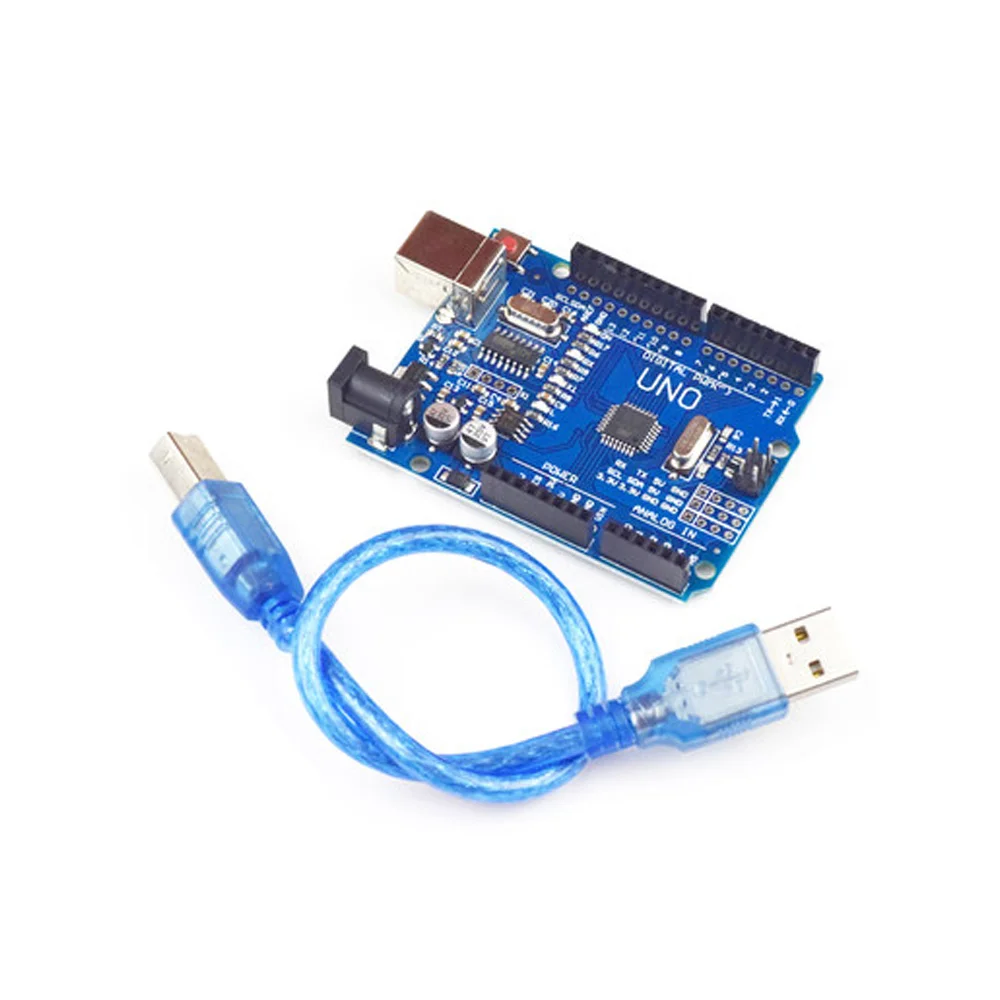 

Плата драйвера R3 ATmega328P CH340G USB и Бесплатный USB-кабель «сделай сам»