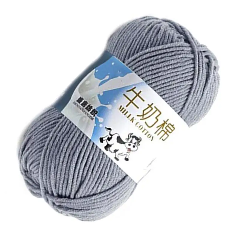 

Multi Color Crochet Yarn Milk Cotton Yarn Warm Baby Sweater Yarn DIY Knitting Supplies Knitting for Hand Knitted Blanket