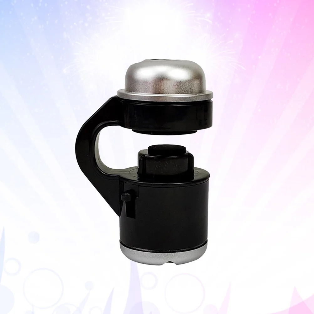 

30 X Mobile Lens Microscope Magnifier Phone Universal Clip LED Magnify Phones Black Zoom