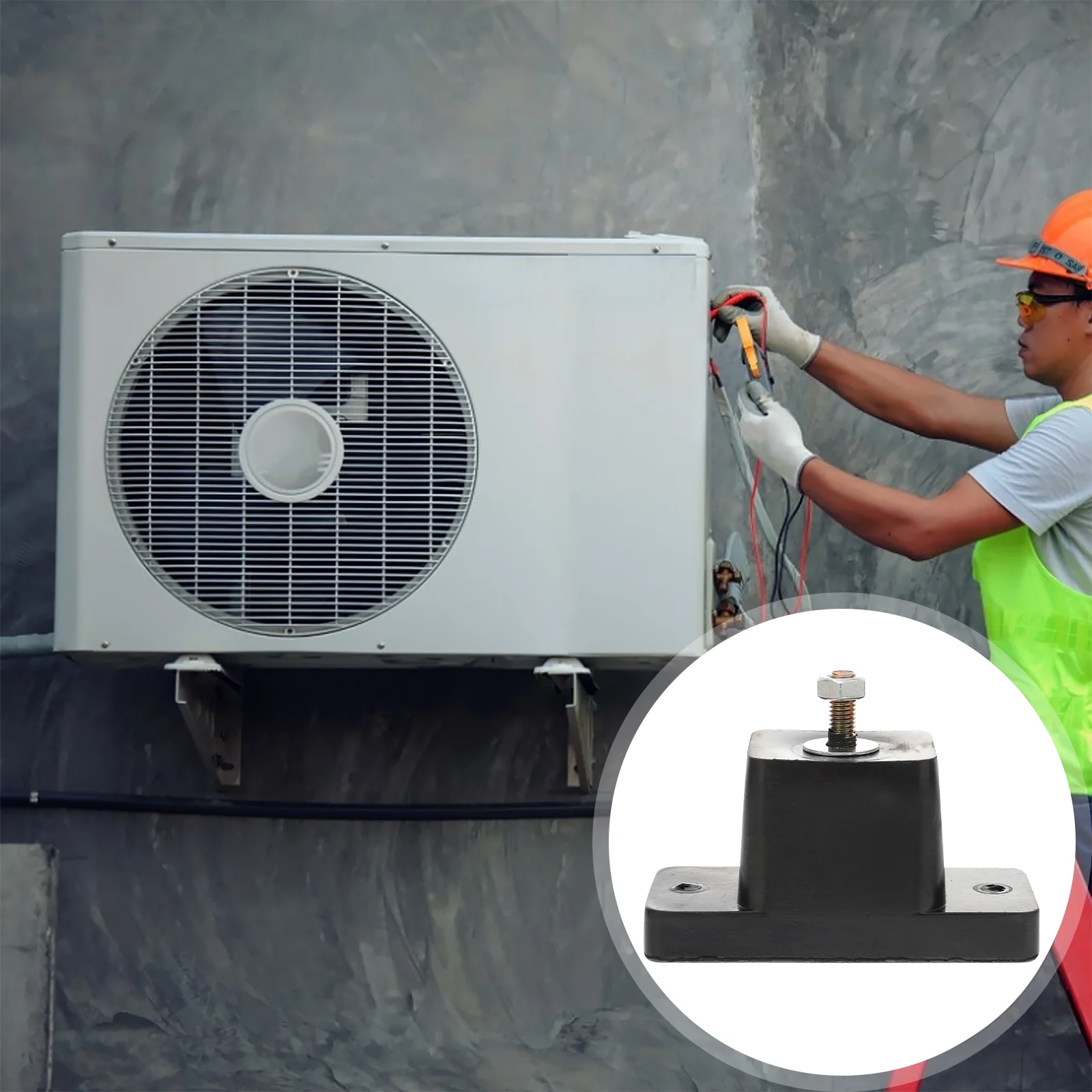 

Вибрационные конденсаторы кондиционера, устройства изоляции, антикрепежные демпфирующие механические накладки, конденсаторные кронштейн...