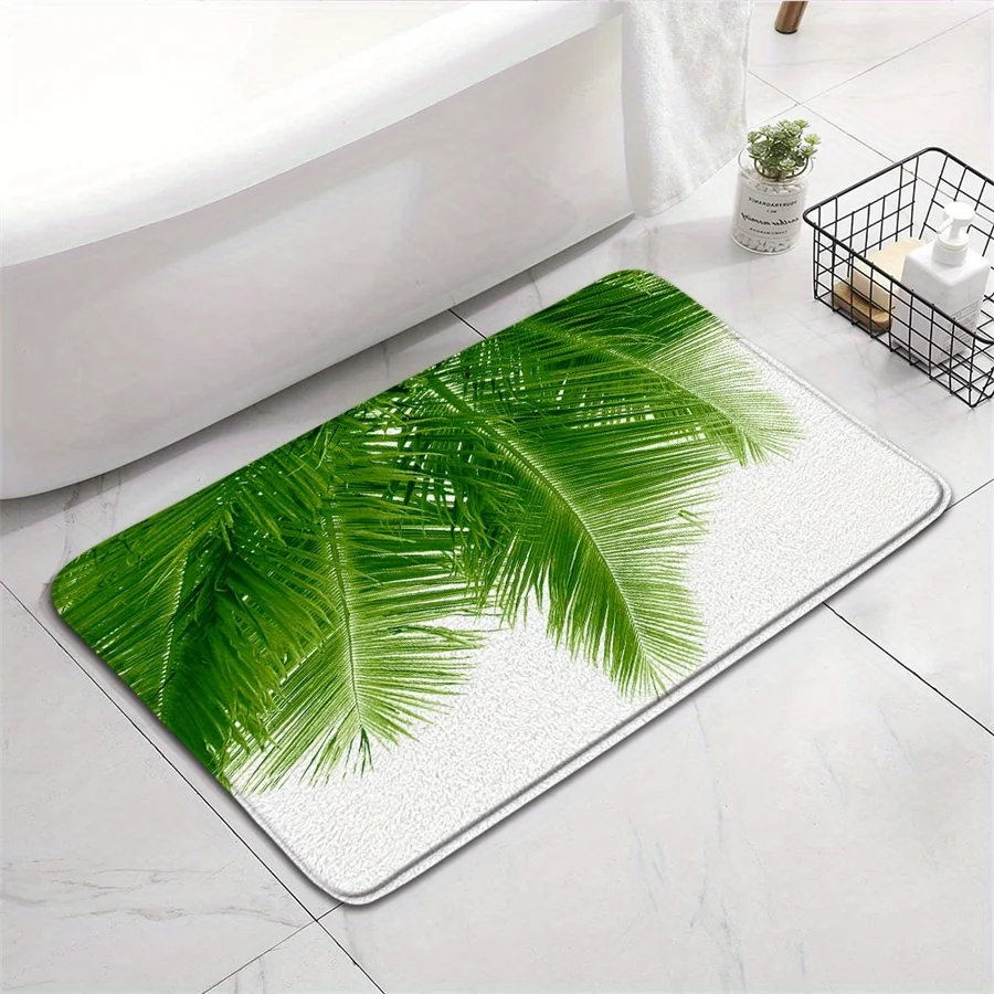 

Коврик для ванной 100% Полиэстер зеленый