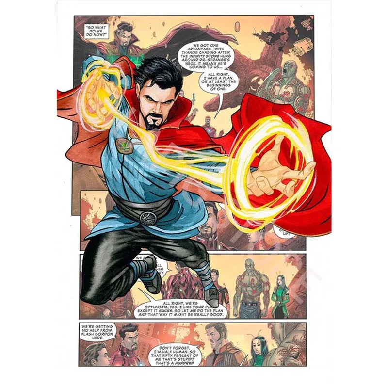 Алмазная 5D картина сделай сам с изображением супергероев Диснея Халк Стивен Тор