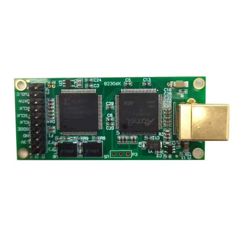 

Newest Italian Amanero Combo384 DSD512 PCM384 32bit Module With SITIME Crystal For AK4499 ES9038 AK4493 DAC Free Shipping