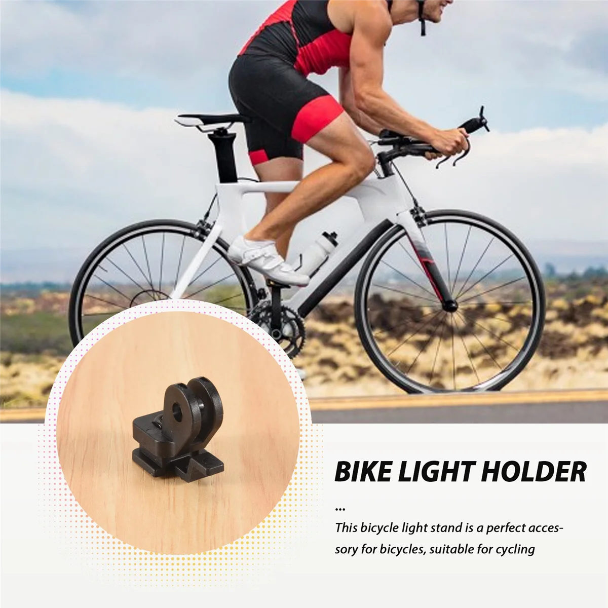 Передняя лампа велосипеда держатель кодового счетчика кронштейн для Bontrager Ion Prort