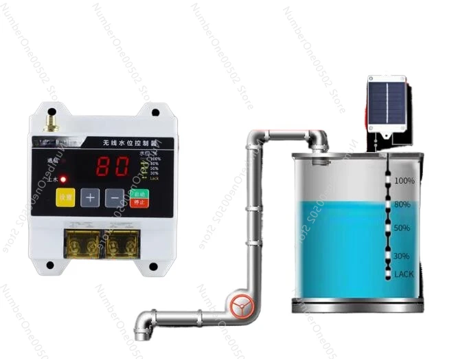 Английская версия беспроводной дистанционный контроллер уровня воды насос