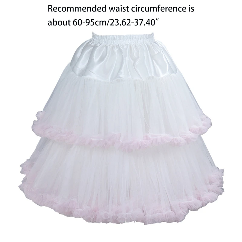

Crinoline Нижняя юбка подъюбник трапециевидной формы до колена Короткие комбинации для женщин Свадебное платье винтажное бальное платье без ка...