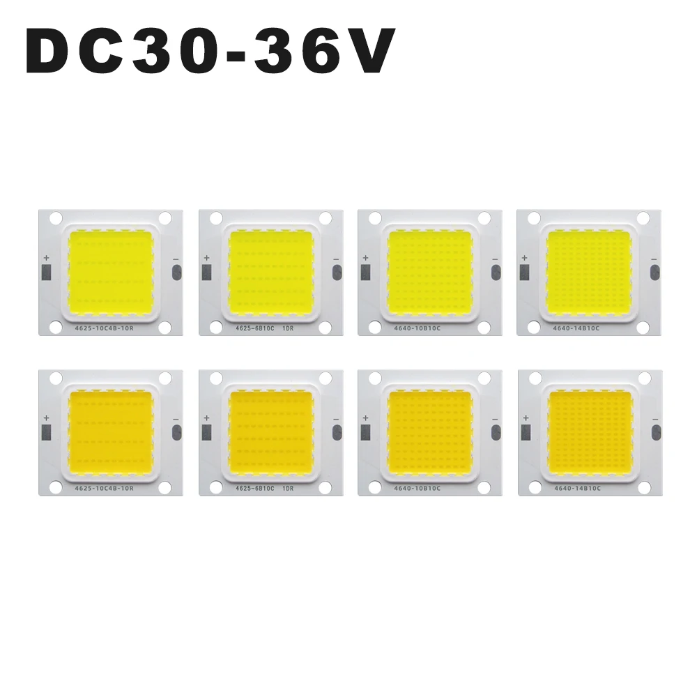 

10pcs DC30-36V high brightness SMD LED chip 20W 30W 50W 70W high-power LED COB bead for floodlight spotlight