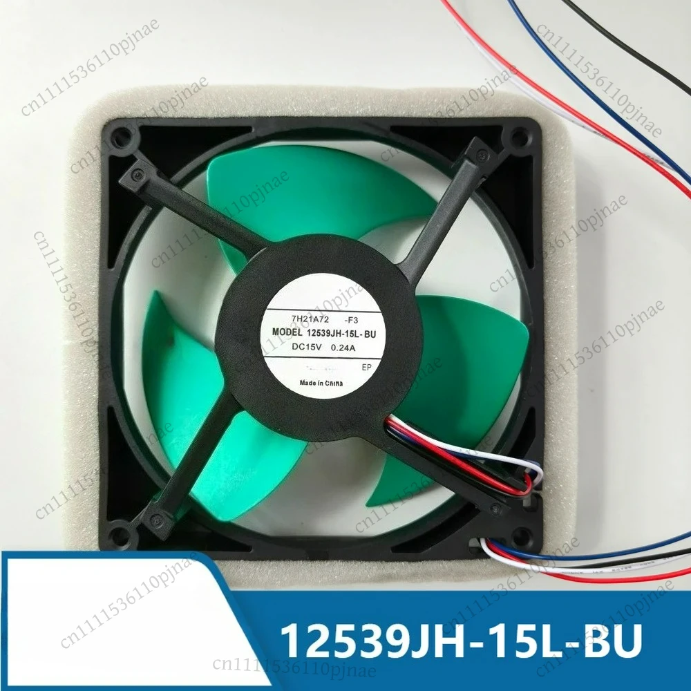 Фото Вентилятор охлаждения для холодильников 12539JH-15L-BU NMB NMB-MAT для Haier Panasonic Meiji, DC15V 0.24A, 12см, 13*13*2см №1