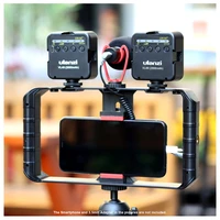 ulanzi video kit 4 smartphone vlogging kit with u rig pro vlog cage led light and microphone for video recording youtube tiktok