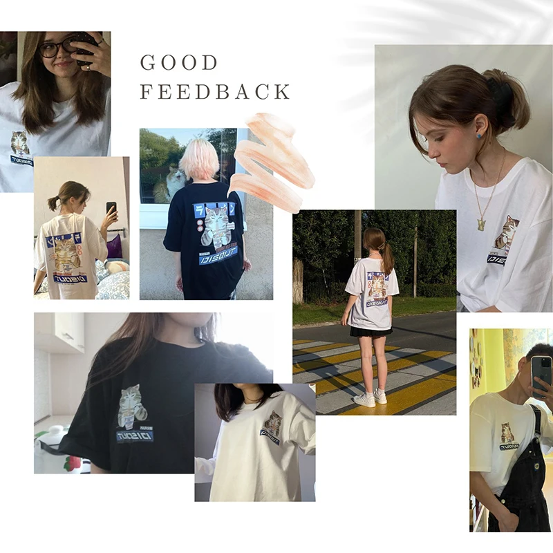 Privathinker Cat Cartoon Graphic Men Tshirt Casual Baggy Short Sleeve T-shirt Japanese Style Oversized T Shirt Men's Clothing