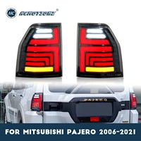 hcmotionz tail lights for mitsubishi pajero 2006 2021 car back lights accessories hogun montero v80 led rear lamps assembly