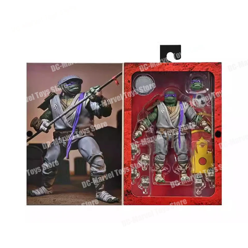 Оригинальная в наличии Neca Tmnt 54344 фигурка The Last Ronin Donatello аниме экшн-фигурка модель