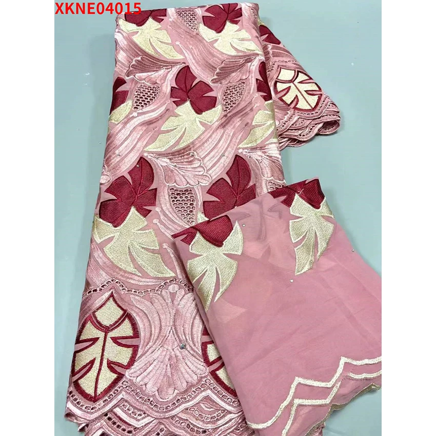 

Высококачественная африканская модная одежда швейцарская кружевная ткань материал нигерийская вышивка хлопок для Вечерние вечернее плат...