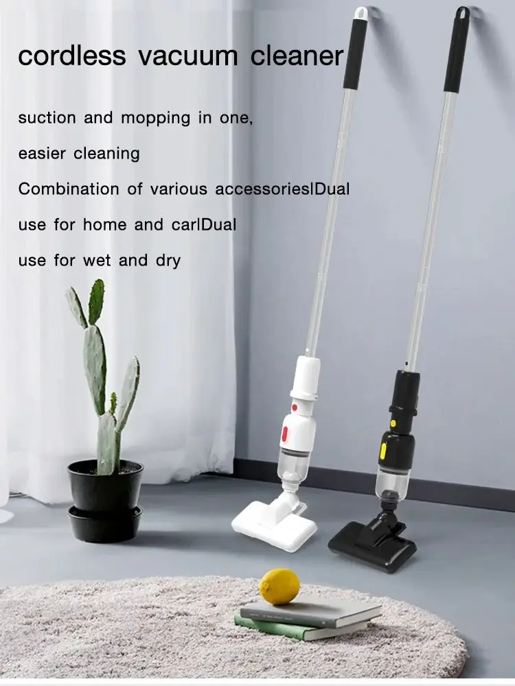 

Cordless Handheld Vacuum Cleaner 6000Pa Wireless Car Vacuum Cleaner Cordless Handheld Chargeable Auto Vacuum for Home Car Pet