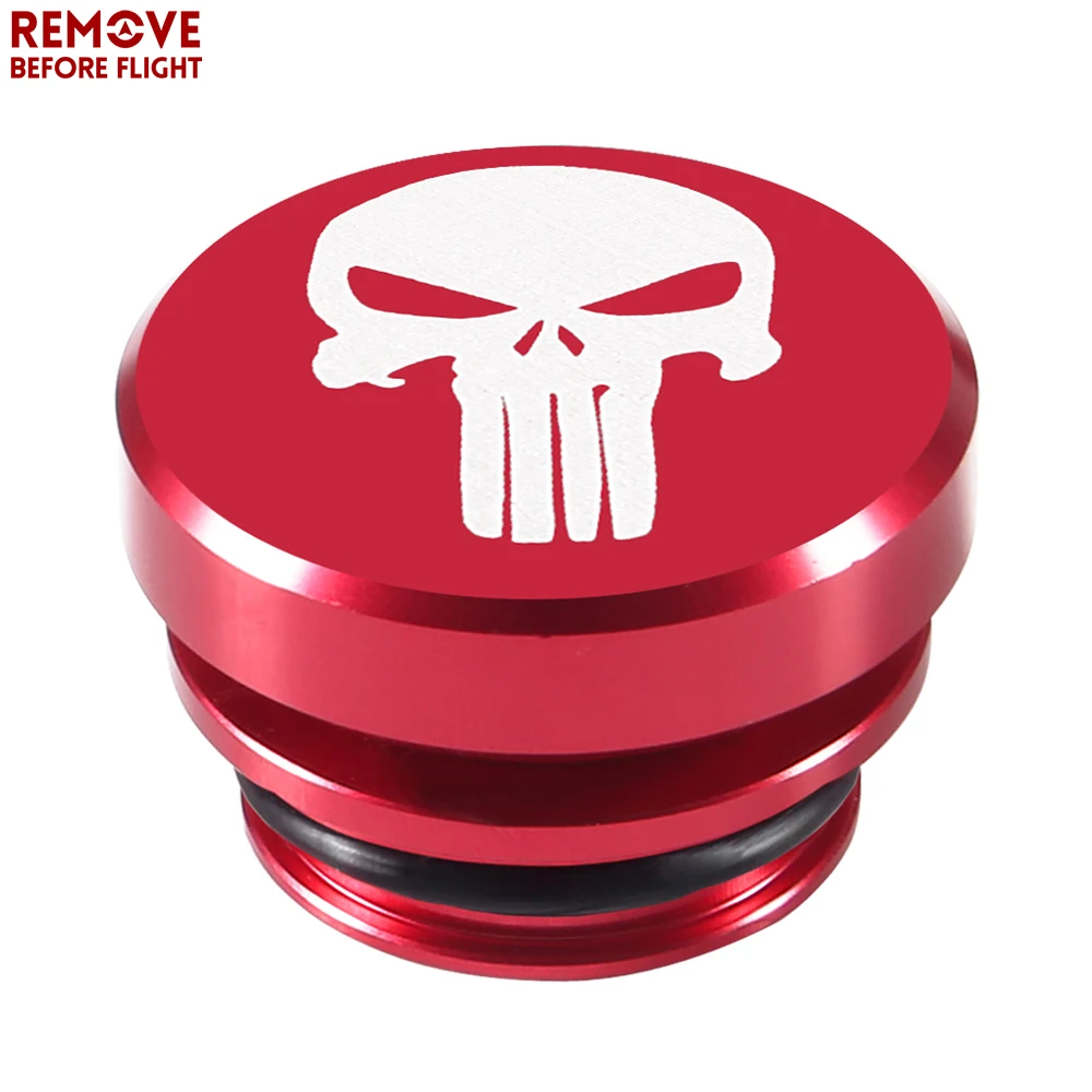 

1 PC Red Skull Pattern Universal Car Cigarette Lighter Button Cover Accessories Dustproof Plugs 12-Volt Replacement Accessories