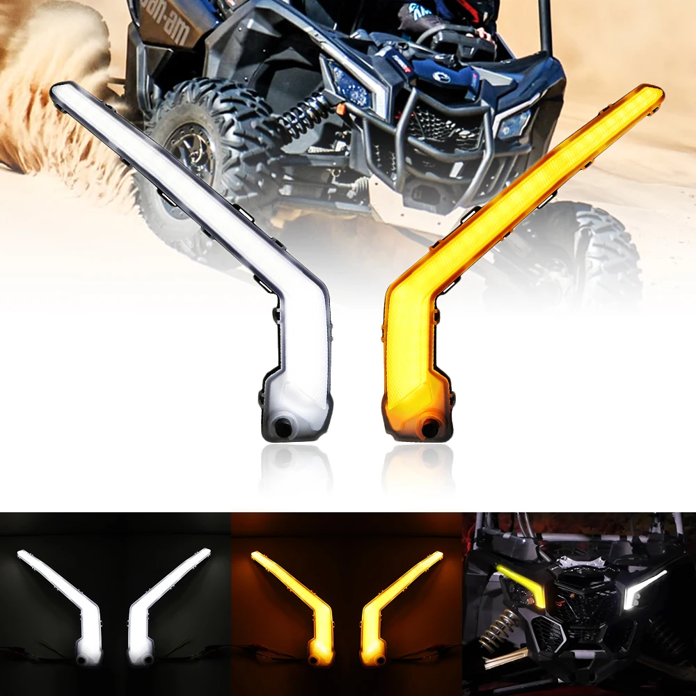 

Передние светодиодные указатели поворота в сборе для Can-Am Maverick X3 XDS XRS Max Turbo R 2017-2022