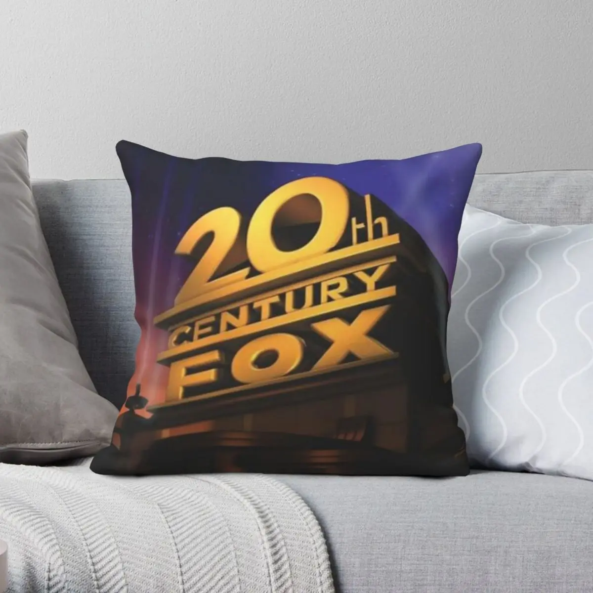 

20 Century Fox Square Pillowcase Polyester Creative Zip Decor Home Cushion Case Two Side Printing Pillowcase 45X45CM